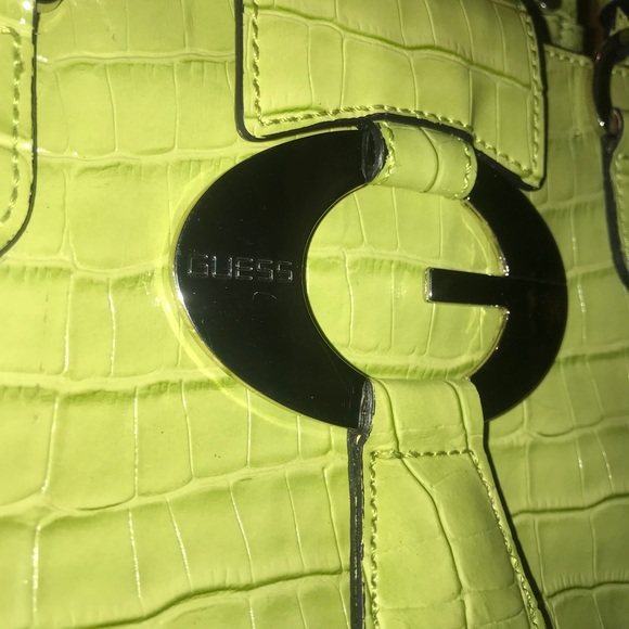 Guess Bags Guess Lime Green Purse Poshmark